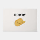 Search for cowboy doormats Western