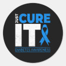 Search for cure diabetes stickers Diabetic