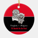 Search for red skull christmas tree decorations Skulls