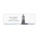 Search for ocean lighthouse return address labels Maine