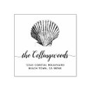 Search for seashell rubber stamps Coastal