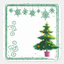 Search for glitter snowflakes stickers Green