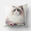 Search for ragdoll cat cushions Flowers