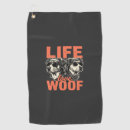 Search for dog golf towels Wolf