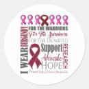 Search for burgundy ribbon stickers Sickle cell