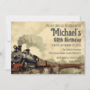 Search for vintage birthday invitations For him