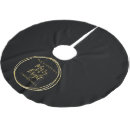 Search for black and gold tree skirts Modern
