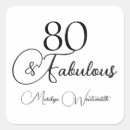 Search for 80 birthday gear stickers Eighty