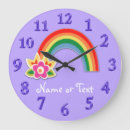 Search for rainbow colors clocks Wall