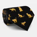 Search for black cat ties Gold