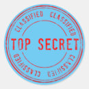 Search for classified stickers Secret agent