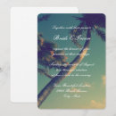 Search for tropical destination wedding invitations Palm