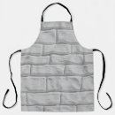 Search for white bricks aprons Abstract