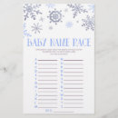 Search for winter wonderland baby shower games Blue