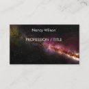 Search for space image business cards Universe
