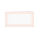 Search for bordered return address labels Blank