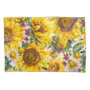 Search for sunflower pillowcases Orange