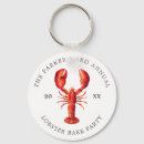 Search for lobsters key rings Nautical