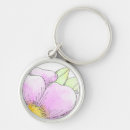 Search for watercolor flowers key rings Unique