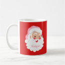 Search for santa claus mugs Red and white