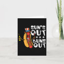 Search for 4th of july hotdog cards Stars and stripes