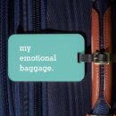 Search for funny luggage tags Vacation