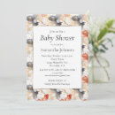 Search for beautiful baby shower invitations Red
