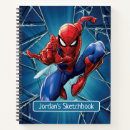 Search for marvel notebooks peter parker