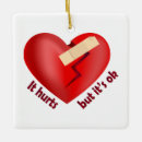 Search for broken heart christmas tree decorations Heartbreak