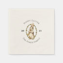 Search for vintage easter bunny napkins Party