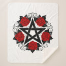 Search for wicca blankets Pentagram