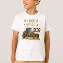 Search for construction kids tshirts Excavator