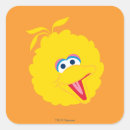 Search for big bird face stickers Sesame street