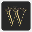 Search for gold foil envelope seals Initial