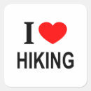Search for love hiking stickers Camping