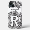 Search for tattoo designs iphone cases Black and white