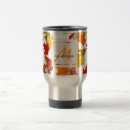 Search for leaves travel mugs Pattern