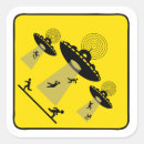 Search for alien abduction stickers Scifi