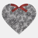 Search for red satin stickers For her