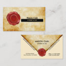 Search for seal business cards Law