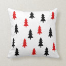 Search for black and white abstract cushions Red