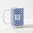 Search for blue gingham mugs Birthday