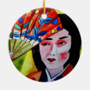 Search for geisha christmas tree decorations Japanese
