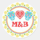 Search for sugar skull wedding stickers Skulls