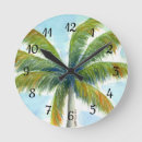 Search for tropical palm trees clocks Cute