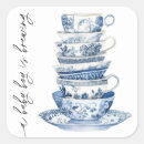 Search for blue teacup stickers Floral
