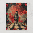 Search for business person postcards Red