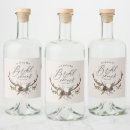Search for bridal shower bottle labels Vintage