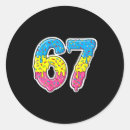 Search for number 67 stickers Kids