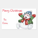 Search for snowman tag stickers Cartoon